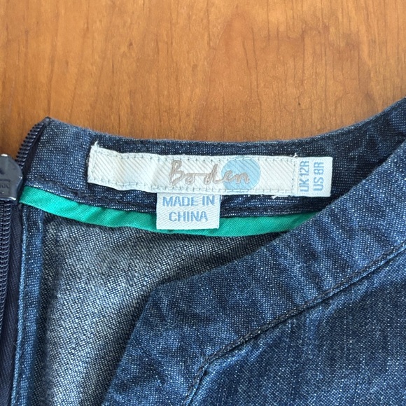 Boden Blue Denim Dress - Picture 2 of 4